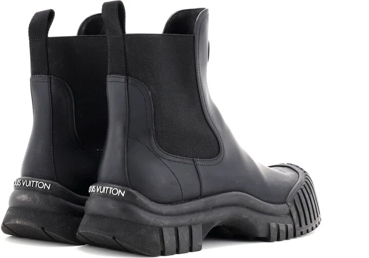 Louis Vuitton Women's Ruby Flat Ranger Chelsea Boots Leather - Image 3