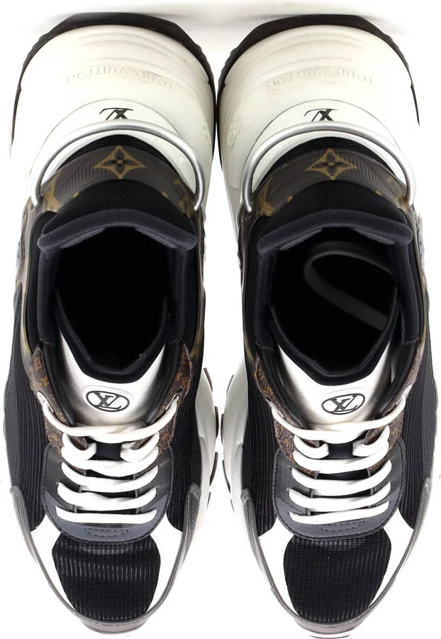 Louis Vuitton Women's Run 55 Sneakers Mixed Materials - Image 2