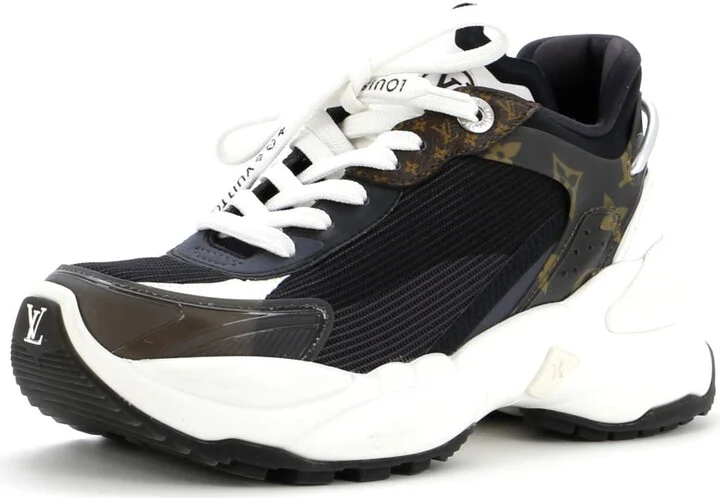 Louis Vuitton Women's Run 55 Sneakers Mixed Materials