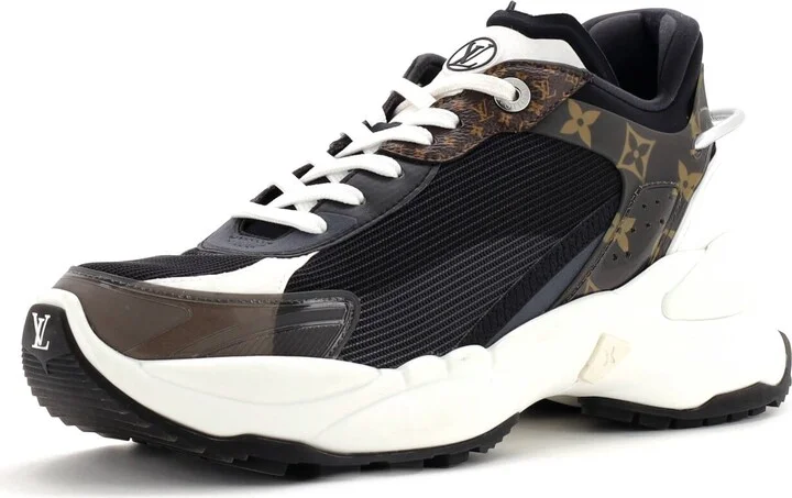 Louis Vuitton Women's Run 55 Sneakers Mixed Materials