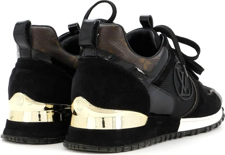 Louis Vuitton Women's Run Away Sneakers Mesh with Monogram Canvas and Suede - Image 2