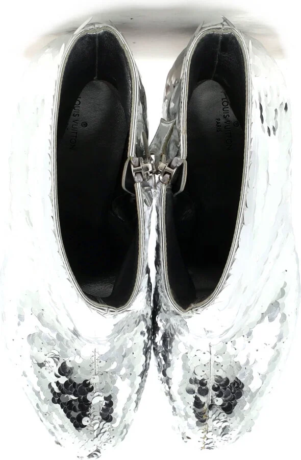 Louis Vuitton Women's Silhouette Ankle Boots Sequins - Image 2