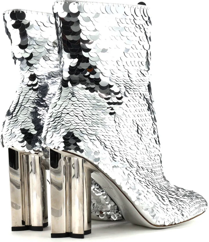 Louis Vuitton Women's Silhouette Ankle Boots Sequins - Image 3