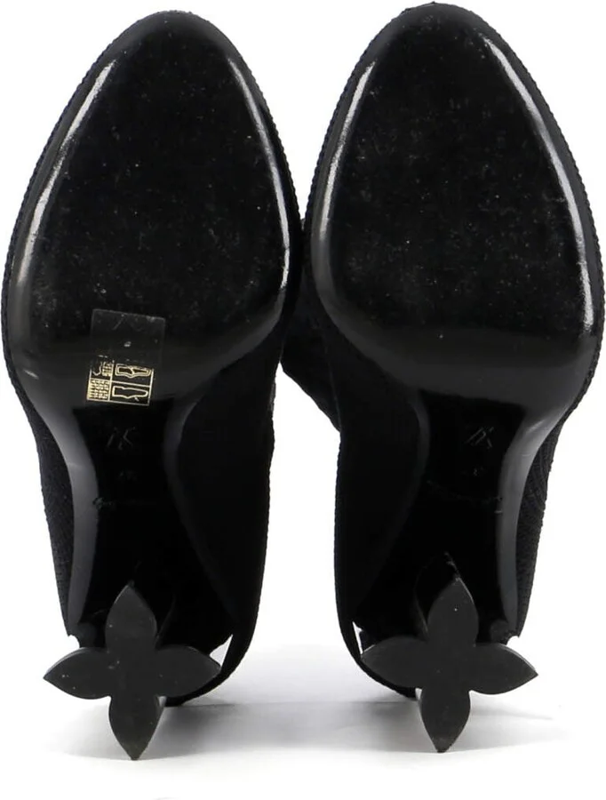 Louis Vuitton Women's Silhouette Ankle Boots Stretch Fabric - Image 4