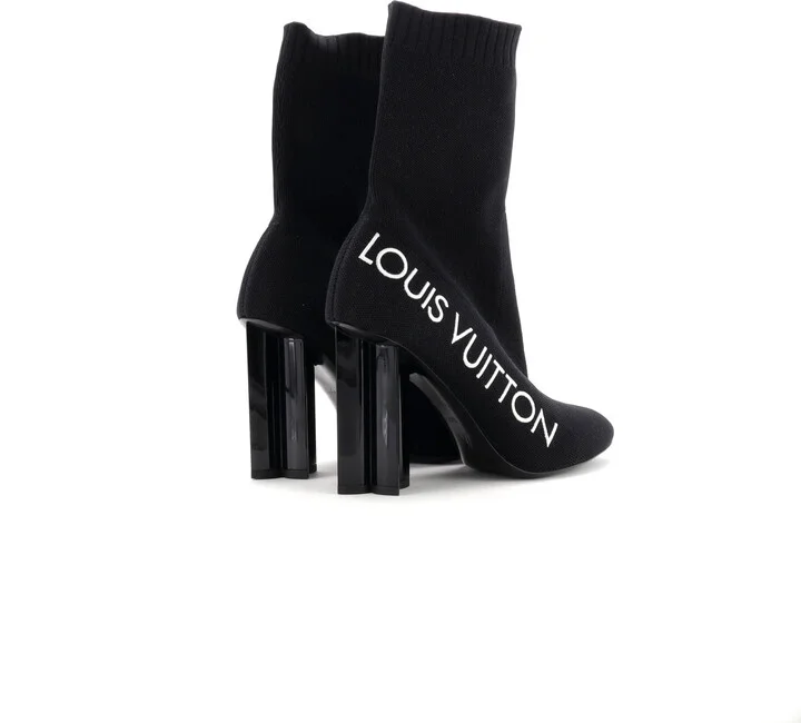 Louis Vuitton Women's Silhouette Ankle Boots Stretch Fabric - Image 3