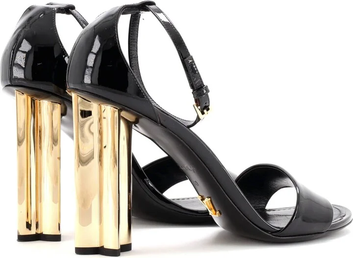 Louis Vuitton Women's Silhouette Heeled Sandals Patent - Image 3