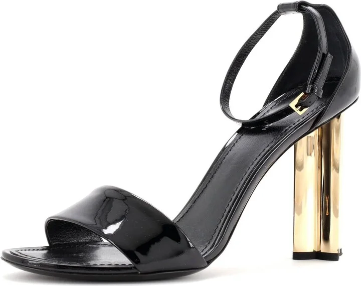 Louis Vuitton Women's Silhouette Heeled Sandals Patent