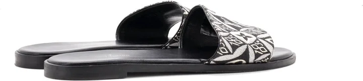 Louis Vuitton Women's Slide Sandals Limited Edition Since 1854 Monogram Jacquard - Image 3