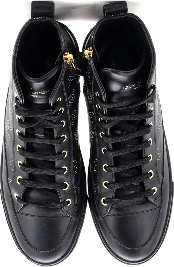 Louis Vuitton Women's Stellar Zip Up Sneaker Boots Mahina Leather - Image 2