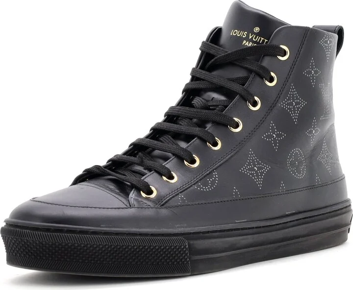 Louis Vuitton Women's Stellar Zip Up Sneaker Boots Mahina Leather