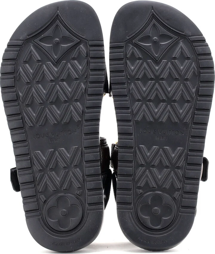 Louis Vuitton Women's Sunset Comfort Flat Sandals Monogram Canvas - Image 4