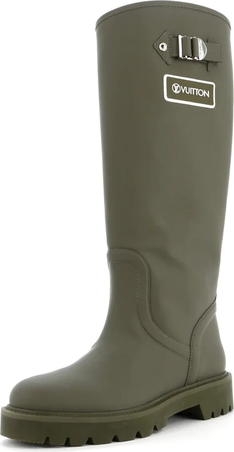 Louis Vuitton Women's Territory Flat Ranger High Boots Leather