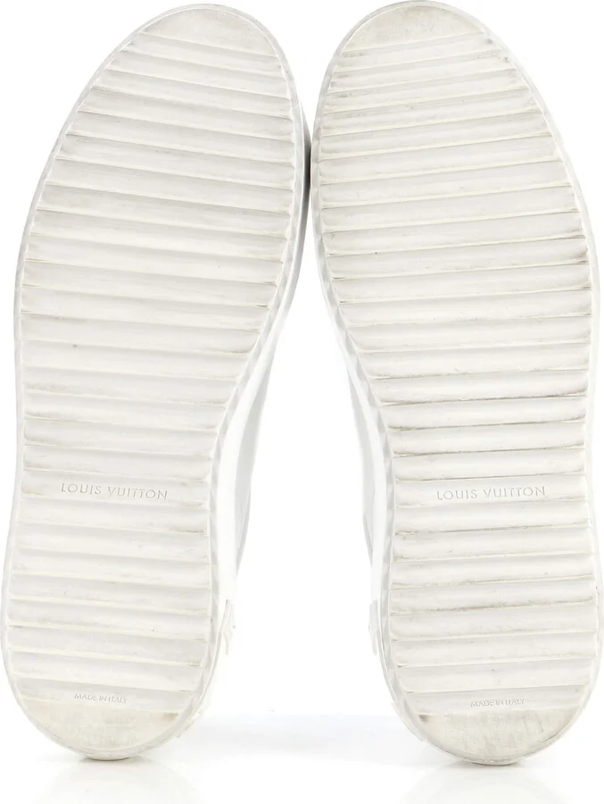 Louis Vuitton Women's Time Out Sneakers Leather with Crystals - Image 4