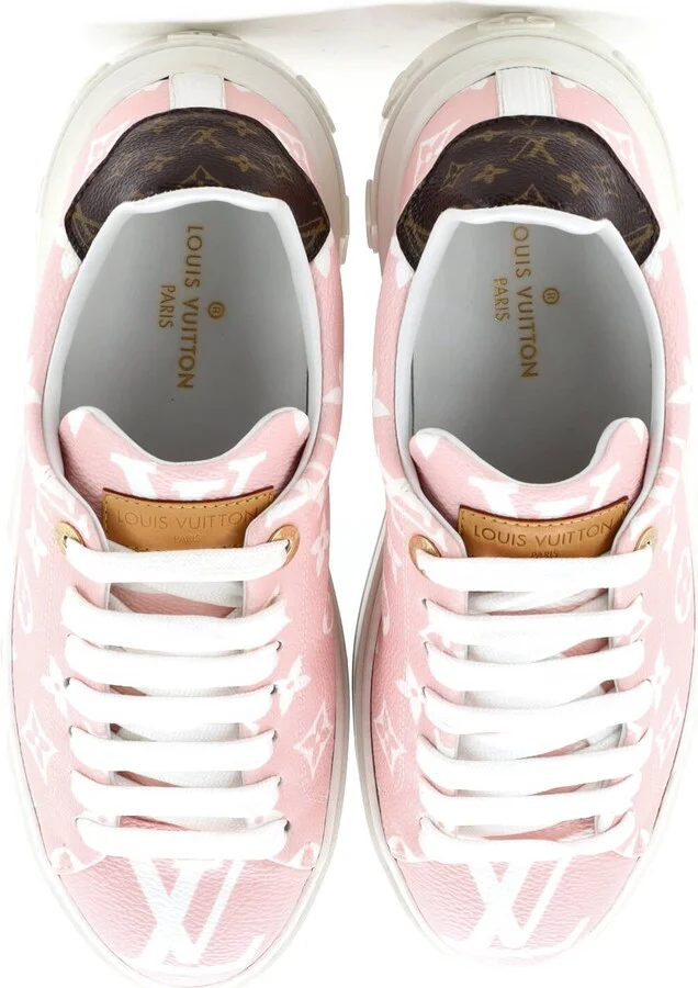Louis Vuitton Women's Time Out Sneakers Limited Edition Colored Monogram Giant - Image 2