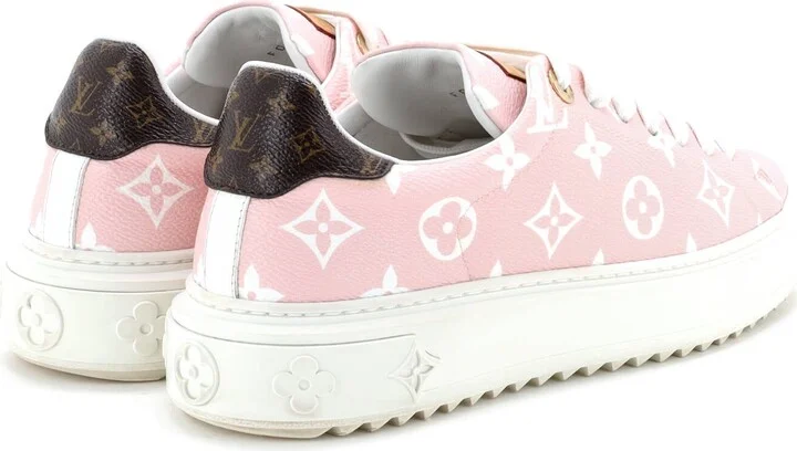 Louis Vuitton Women's Time Out Sneakers Limited Edition Colored Monogram Giant - Image 3