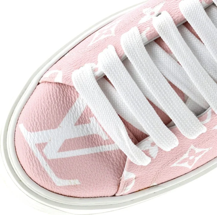 Louis Vuitton Women's Time Out Sneakers Limited Edition Colored Monogram Giant - Image 5