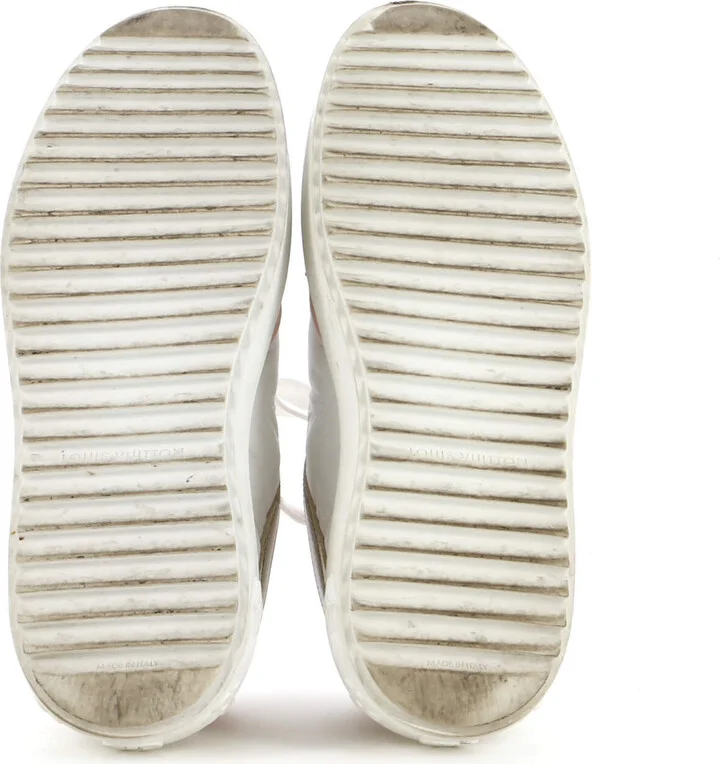 Louis Vuitton Women's Time Out Sneakers Pastel Monogram Embossed Leather - Image 4