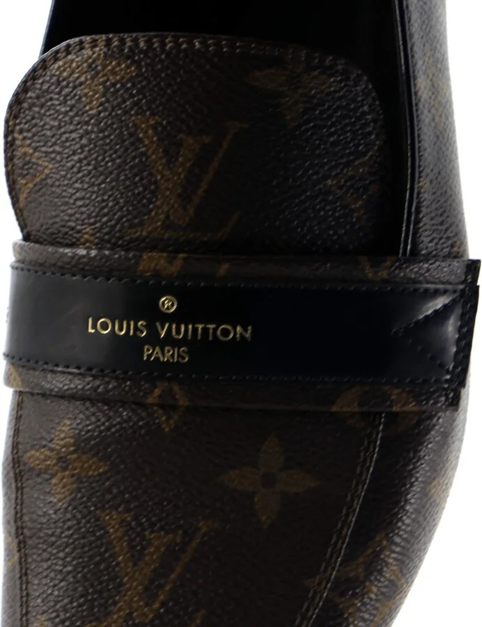 Louis Vuitton Women's Upper Case Flat Loafers Monogram Canvas - Image 5