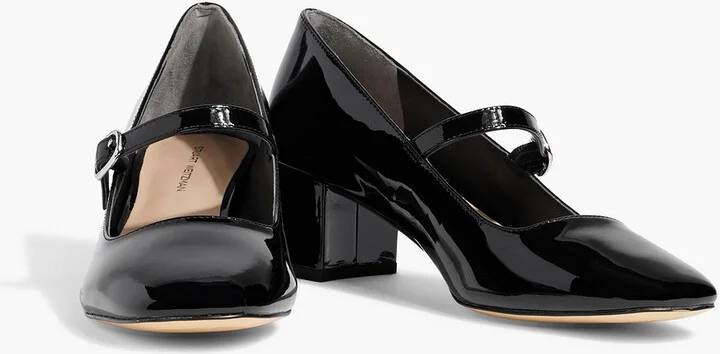 Louise patent-leather Mary Jane pumps - Image 2