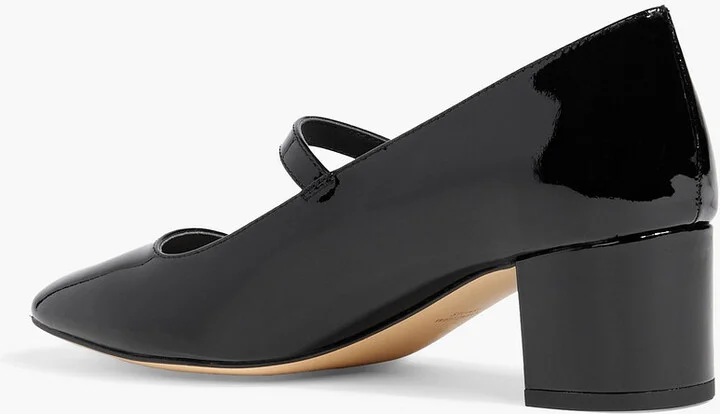 Louise patent-leather Mary Jane pumps - Image 3