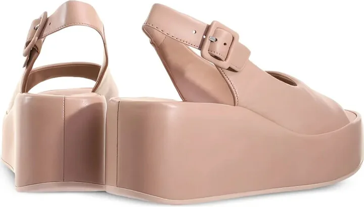 Loulou platform square-toe sandals - Image 3