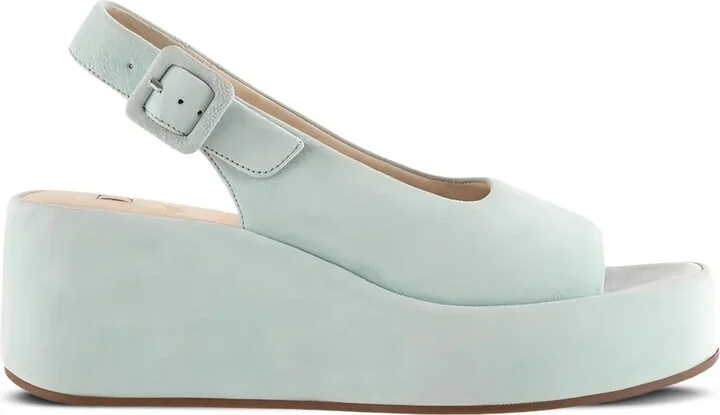 Loulou slingback platform sandals