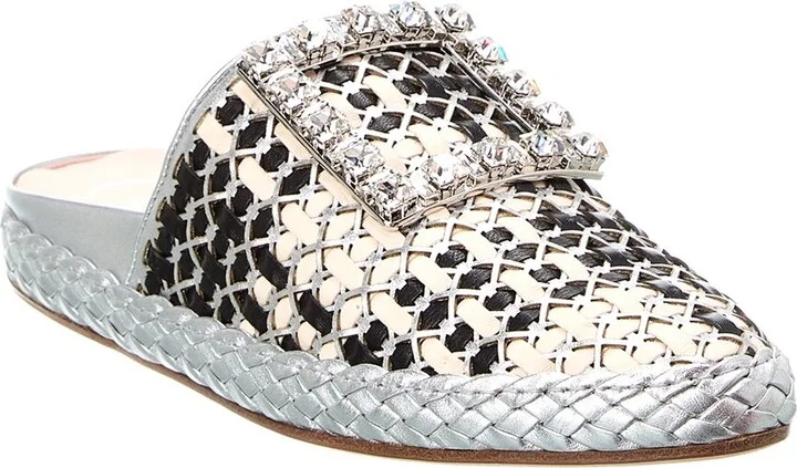 Lounge Bistrot Leather Mule