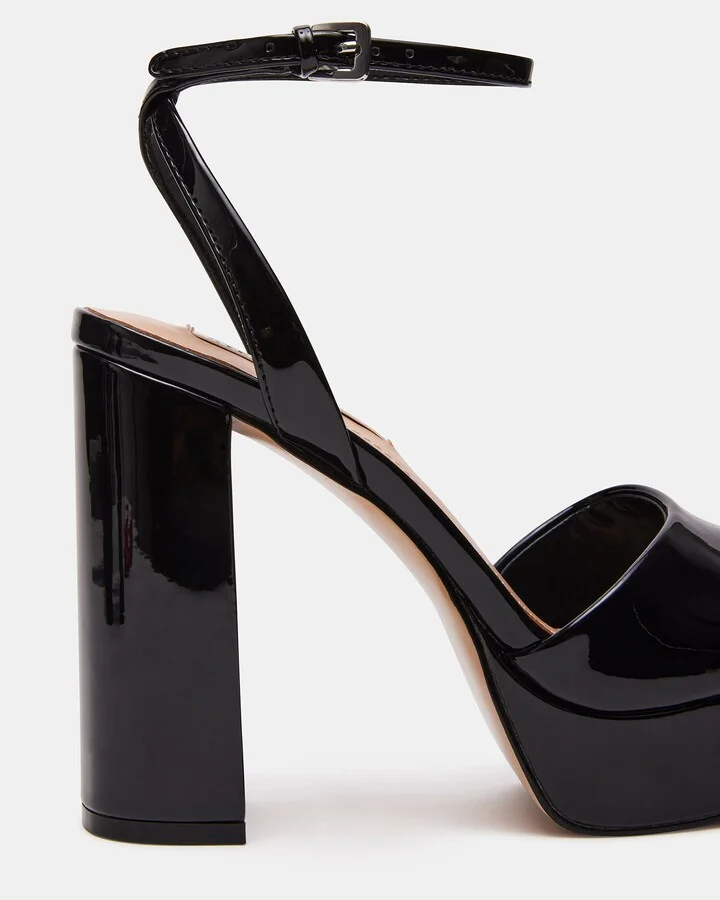 Lourdes Black Patent - Image 5