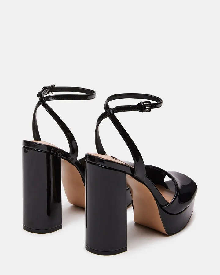 Lourdes Black Patent - Image 6
