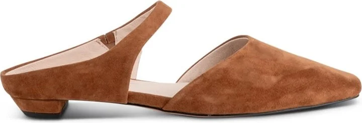 Lourdes Slip On Suede Mule-Brown - Image 3