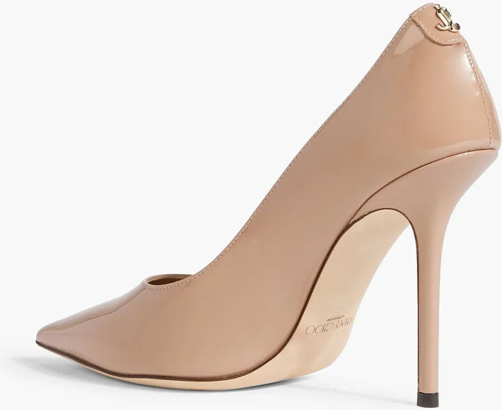 Love 100 patent-leather pumps - Image 3