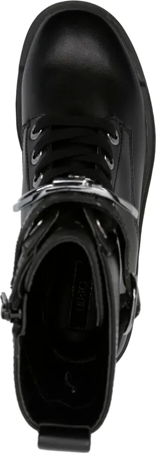 Love 40mm logo-plaque ankle boots - Image 4