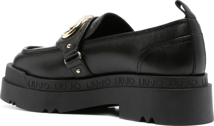 Love 41 50mm logo-plaque loafers - Image 3