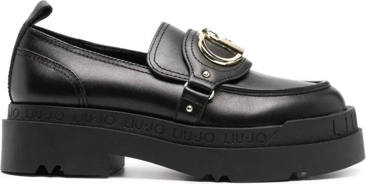 Love 41 50mm logo-plaque loafers