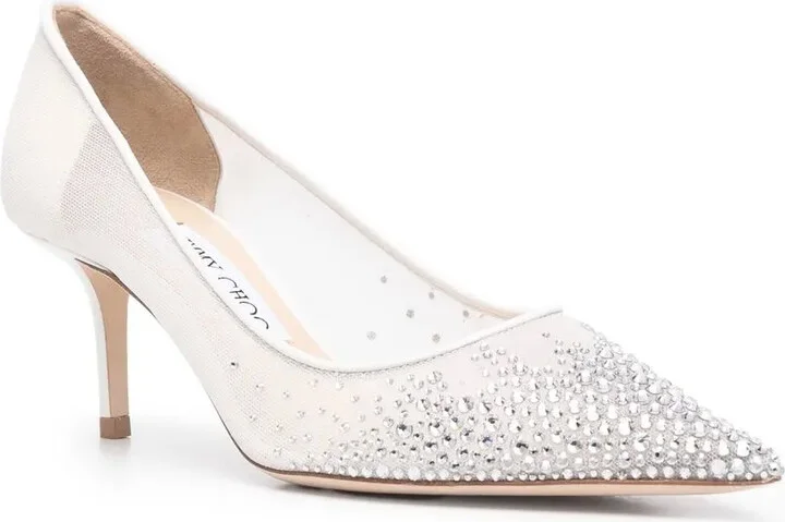 Love 65mm crystal-embellished pumps - Image 2