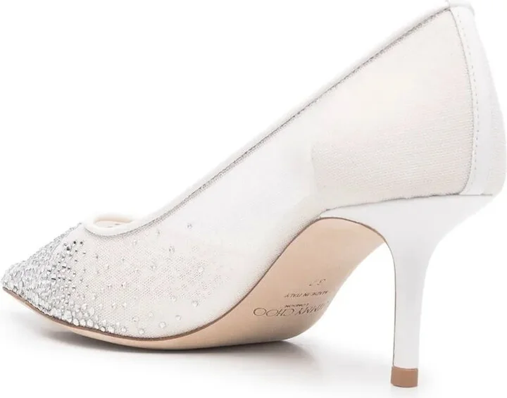 Love 65mm crystal-embellished pumps - Image 3