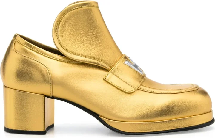 Love 65mm mid-block-heel loafers
