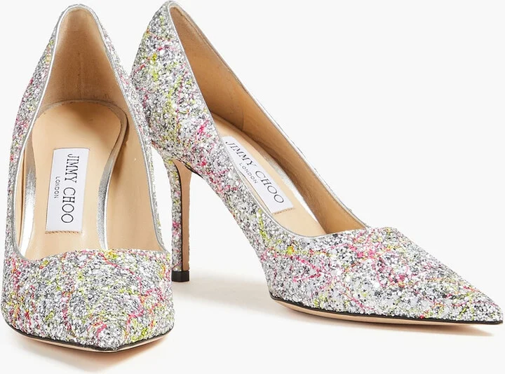 Love 85 embellished satin pumps - Image 2