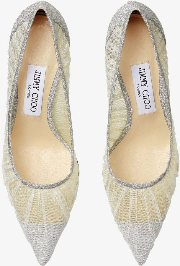 Love 85 Metallic Glitter Pumps - Image 2