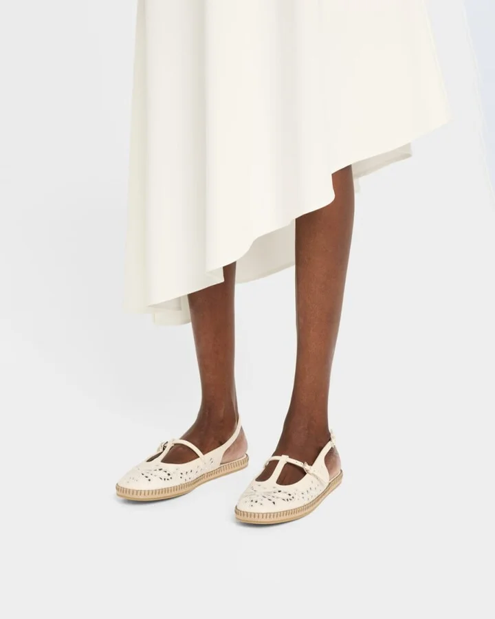 Love 85 Nappa Embroidered Pumps - Image 3