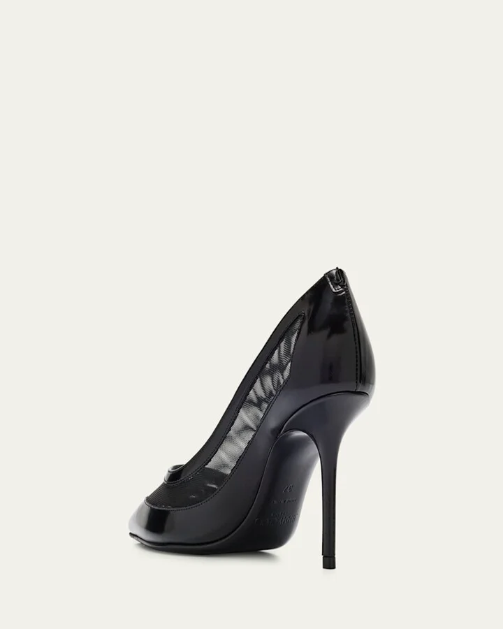 Love 85 Spazzolato Mesh Pumps - Image 2