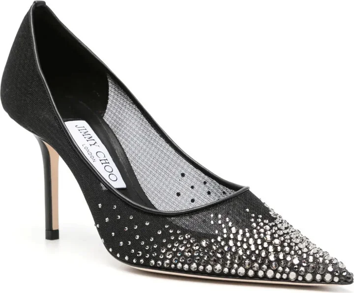 Love 85mm crystal-embellished pumps - Image 2