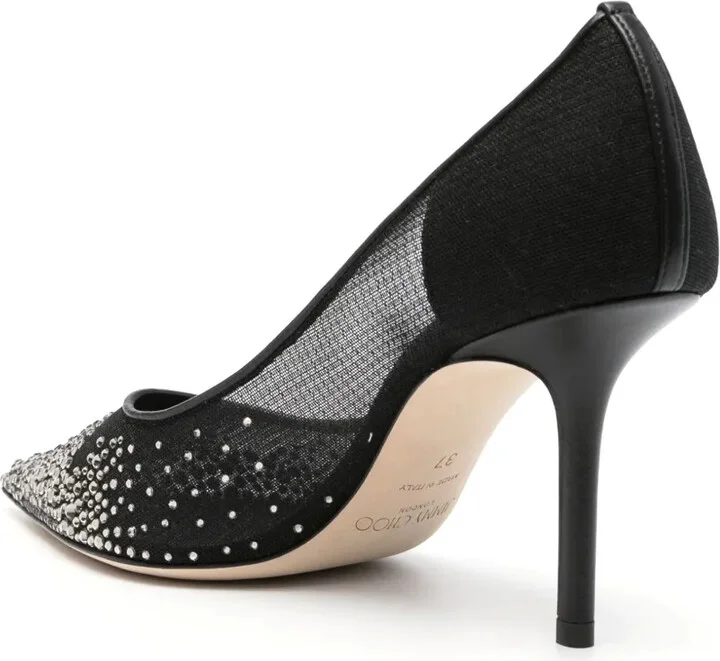 Love 85mm crystal-embellished pumps - Image 3