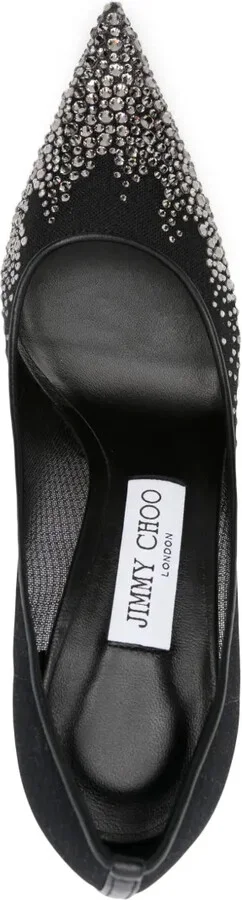 Love 85mm crystal-embellished pumps - Image 4