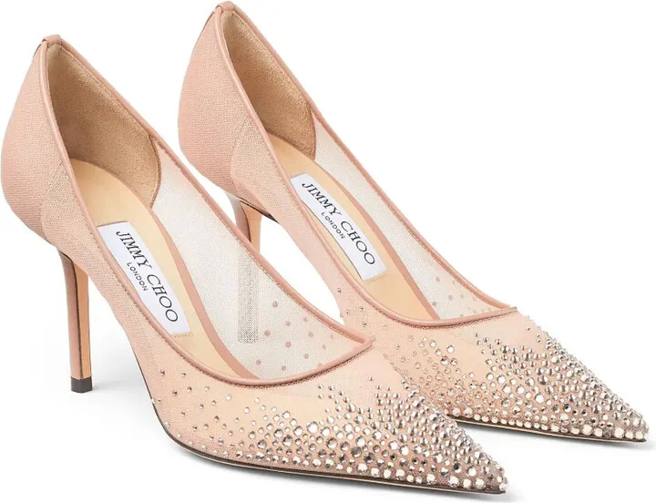 Love 85mm crystal-embellished pumps - Image 2