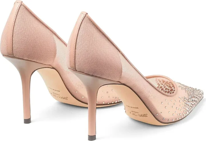 Love 85mm crystal-embellished pumps - Image 3