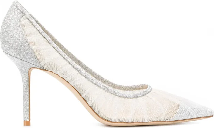 Love 85mm glitter pumps