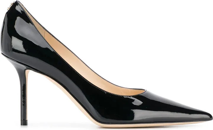 Love 85mm patent leather pumps