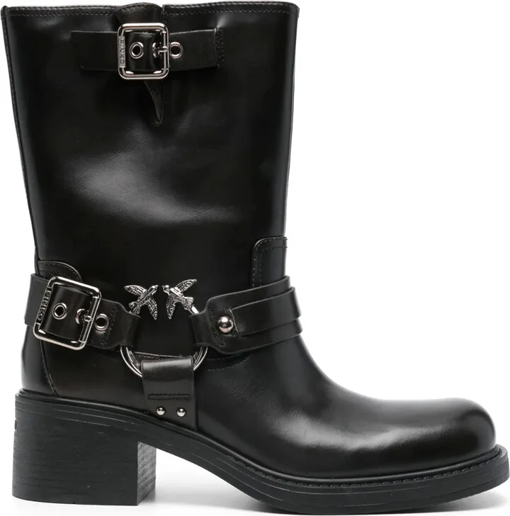 Love Birds biker boots