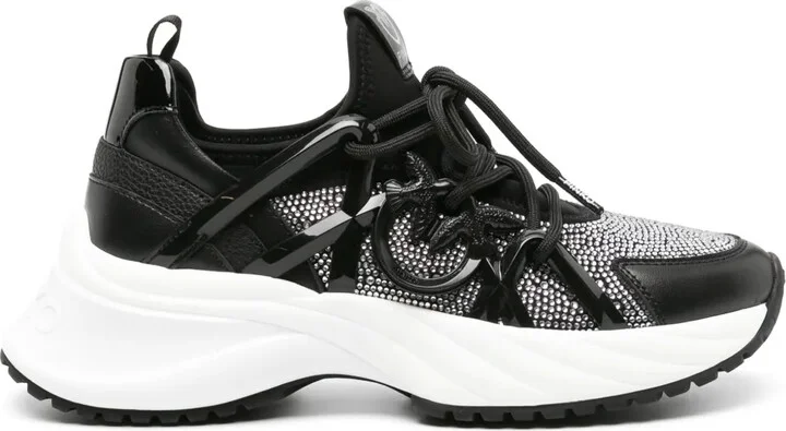 Love Birds-detail chunky sneakers
